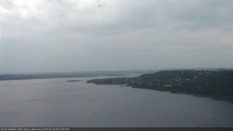 Lake Travis webcam, April 30, 2019 4:15 PM CT