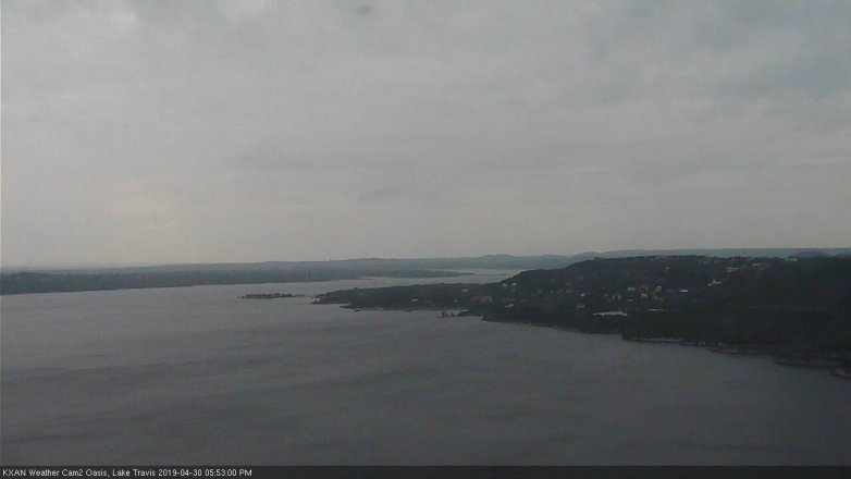 Lake Travis webcam, April 30, 2019 4:55 PM CT