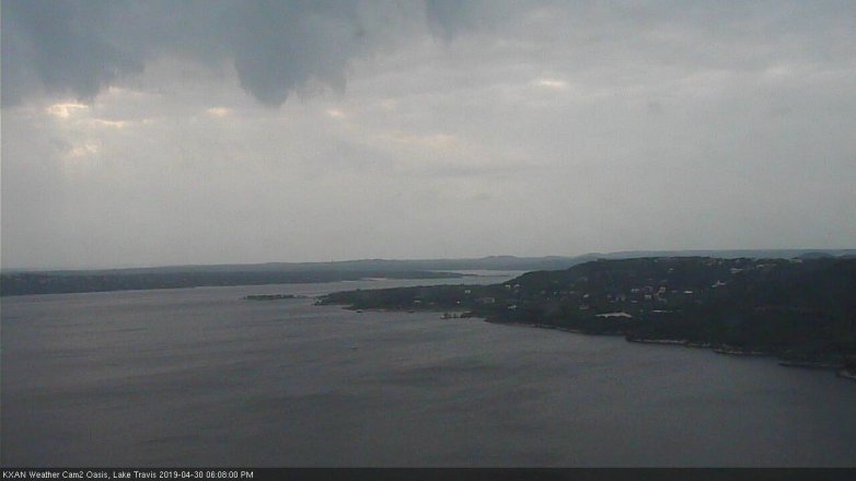 Lake Travis webcam, April 30, 2019 5:10 PM CT