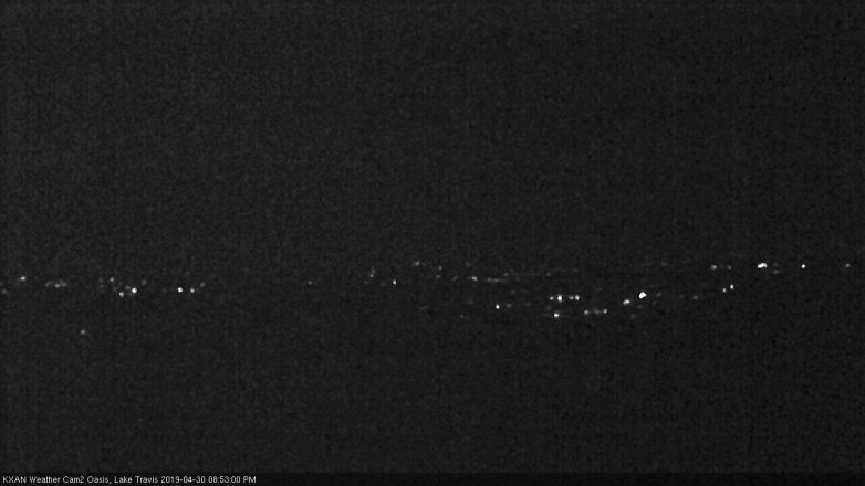 Lake Travis webcam, April 30, 2019 7:55 PM CT