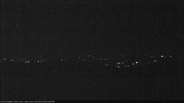 Lake Travis webcam, April 30, 2019 8:15 PM CT