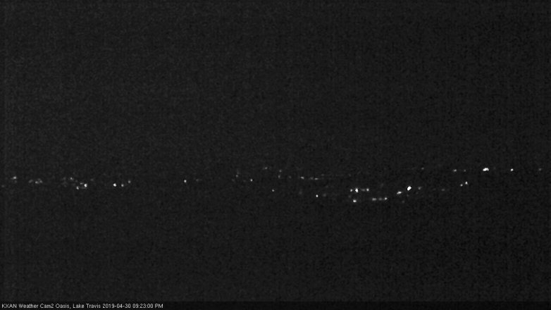 Lake Travis webcam, April 30, 2019 8:25 PM CT