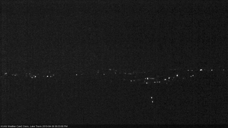 Lake Travis webcam, April 30, 2019 8:35 PM CT