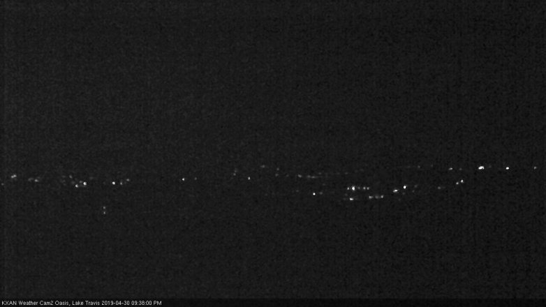 Lake Travis webcam, April 30, 2019 8:40 PM CT