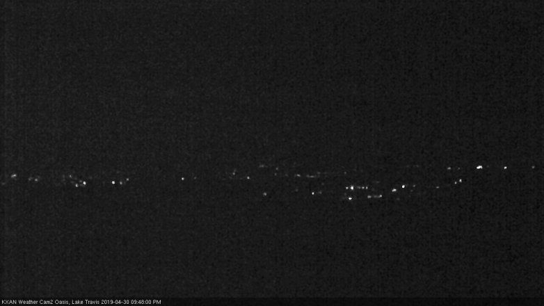 Lake Travis webcam, April 30, 2019 8:50 PM CT