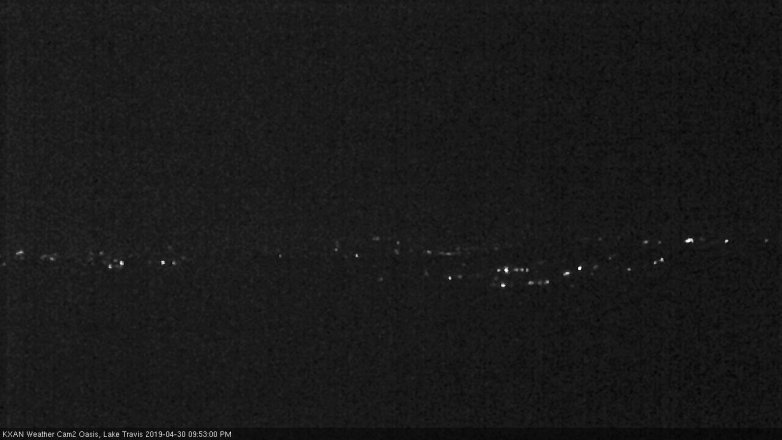 Lake Travis webcam, April 30, 2019 8:55 PM CT