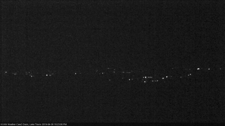Lake Travis webcam, April 30, 2019 9:25 PM CT