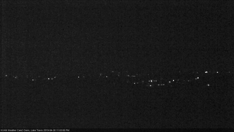 Lake Travis webcam, April 30, 2019 10:05 PM CT