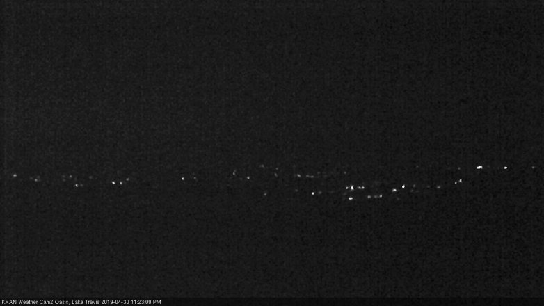 Lake Travis webcam, April 30, 2019 10:25 PM CT