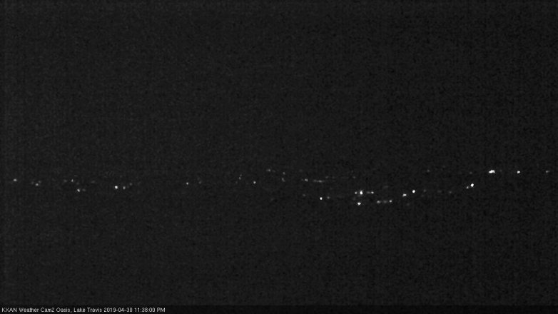 Lake Travis webcam, April 30, 2019 10:40 PM CT
