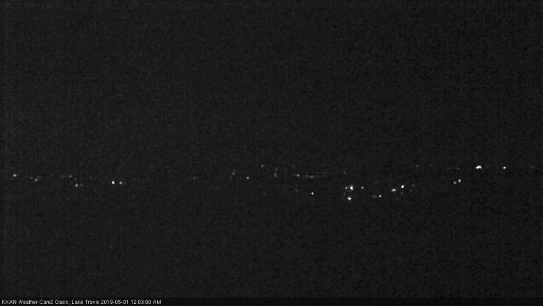 Lake Travis webcam, April 30, 2019 11:05 PM CT