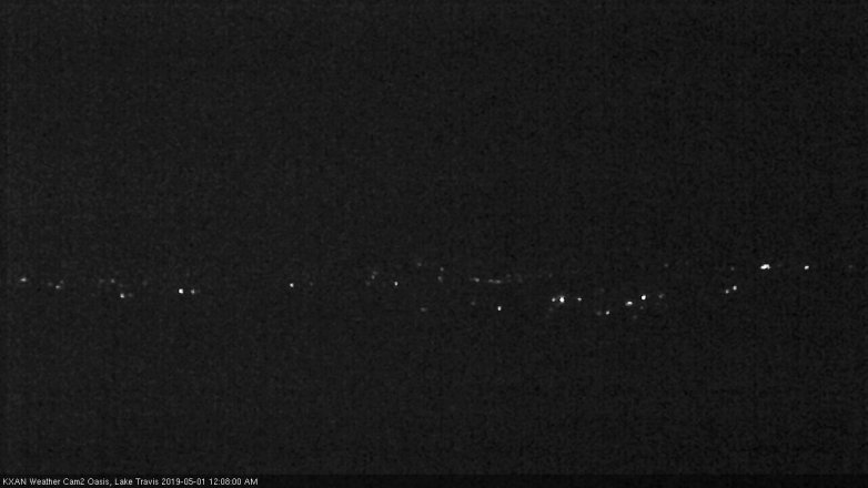 Lake Travis webcam, April 30, 2019 11:10 PM CT