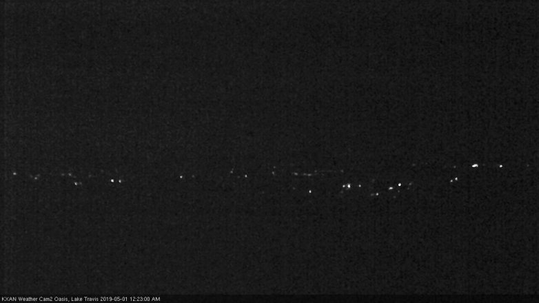 Lake Travis webcam, April 30, 2019 11:25 PM CT
