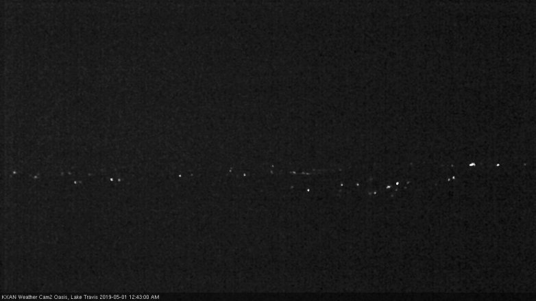 Lake Travis webcam, April 30, 2019 11:45 PM CT