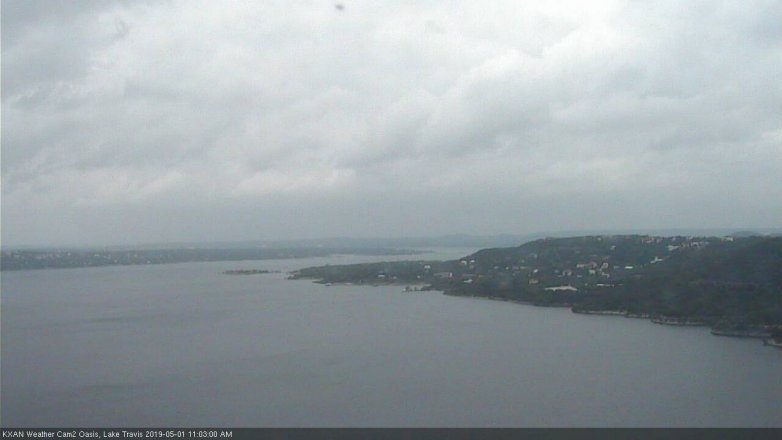 Lake Travis webcam, May 1, 2019 10:05 AM CT
