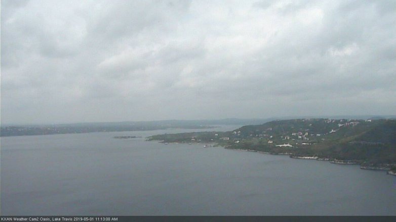 Lake Travis webcam, May 1, 2019 10:15 AM CT