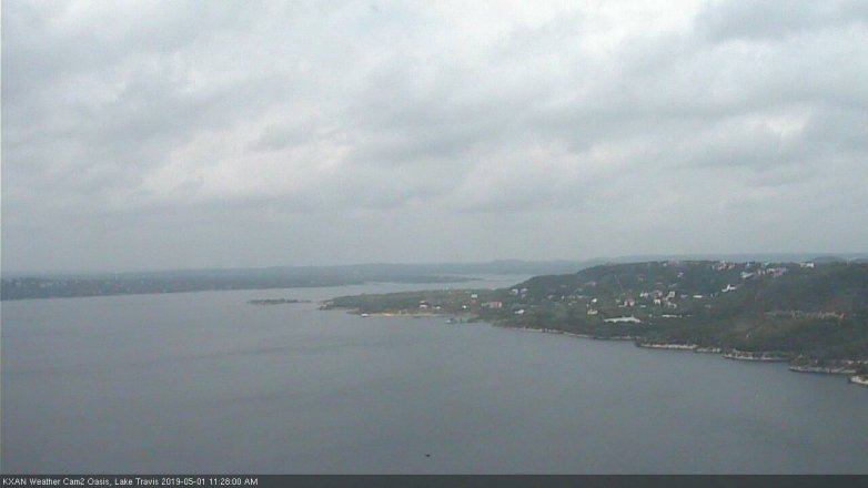 Lake Travis webcam, May 1, 2019 10:30 AM CT