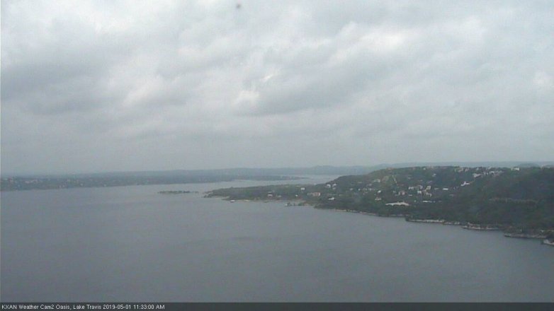 Lake Travis webcam, May 1, 2019 10:35 AM CT