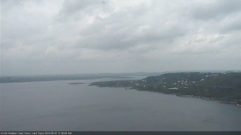 Lake Travis webcam, May 1, 2019 10:40 AM CT