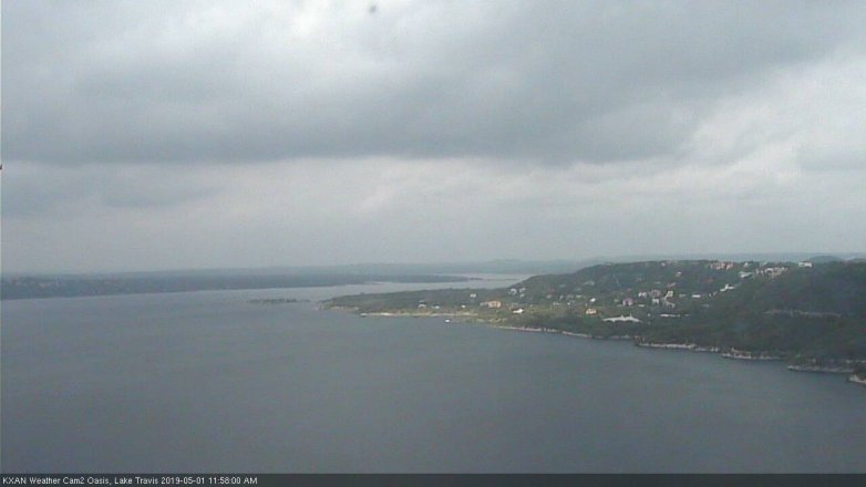 Lake Travis webcam, May 1, 2019 11:00 AM CT