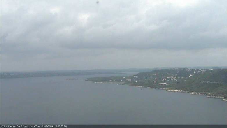 Lake Travis webcam, May 1, 2019 11:05 AM CT