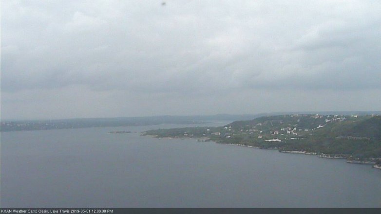Lake Travis webcam, May 1, 2019 11:10 AM CT