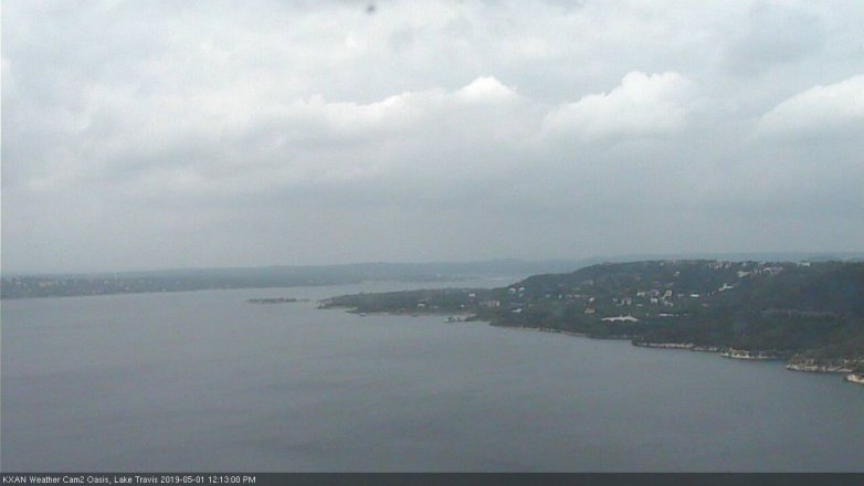 Lake Travis webcam, May 1, 2019 11:15 AM CT