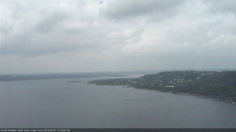 Lake Travis webcam, May 1, 2019 11:20 AM CT