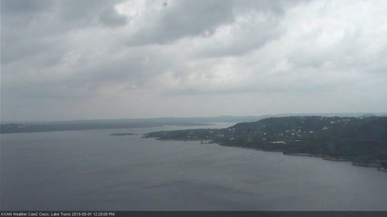Lake Travis webcam, May 1, 2019 11:30 AM CT