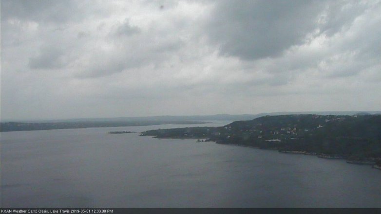 Lake Travis webcam, May 1, 2019 11:35 AM CT