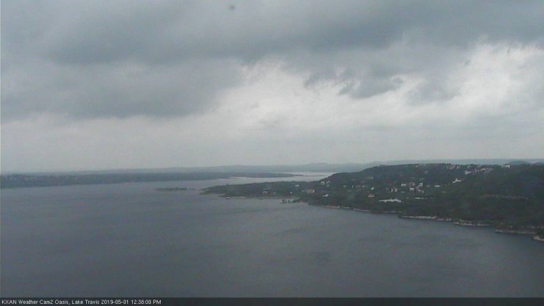 Lake Travis webcam, May 1, 2019 11:40 AM CT