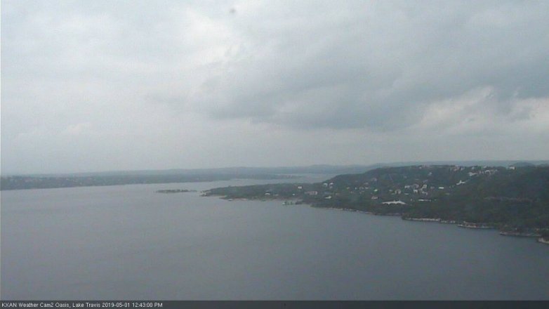 Lake Travis webcam, May 1, 2019 11:45 AM CT