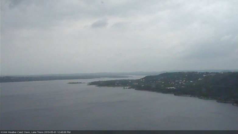 Lake Travis webcam, May 1, 2019 11:50 AM CT