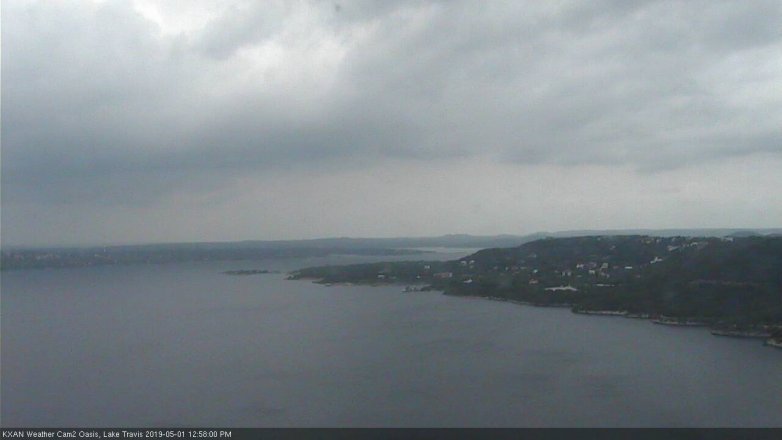 Lake Travis webcam, May 1, 2019 12:00 PM CT