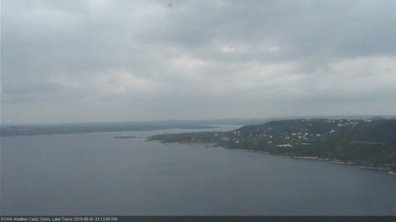 Lake Travis webcam, May 1, 2019 12:15 PM CT