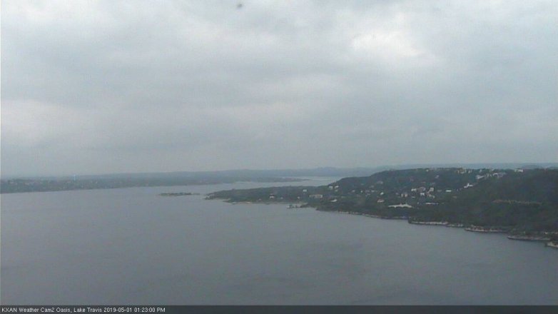 Lake Travis webcam, May 1, 2019 12:25 PM CT