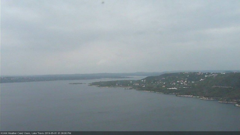 Lake Travis webcam, May 1, 2019 12:40 PM CT