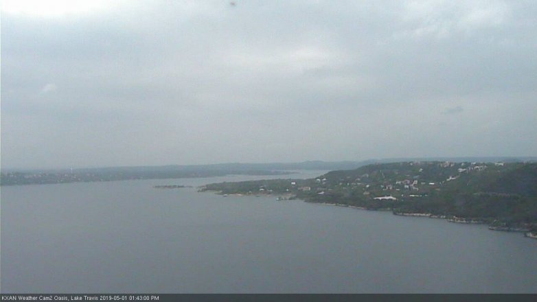 Lake Travis webcam, May 1, 2019 12:45 PM CT