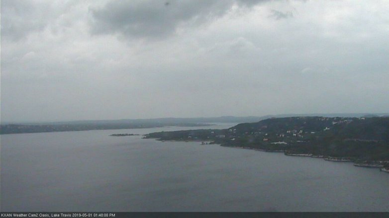 Lake Travis webcam, May 1, 2019 12:50 PM CT