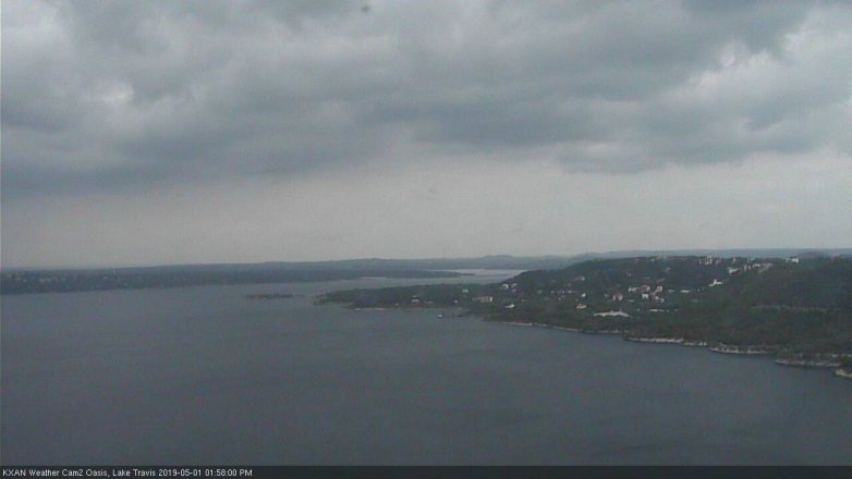 Lake Travis webcam, May 1, 2019 1:00 PM CT