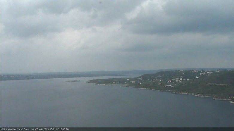 Lake Travis webcam, May 1, 2019 1:15 PM CT
