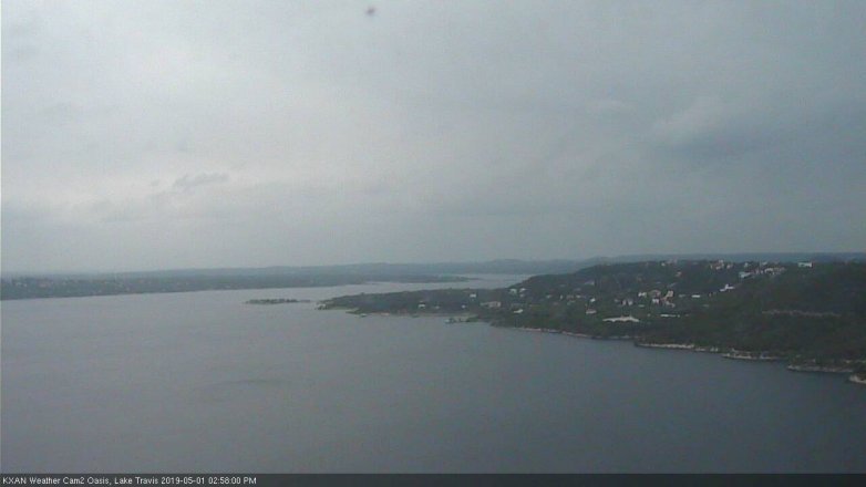 Lake Travis webcam, May 1, 2019 2:00 PM CT