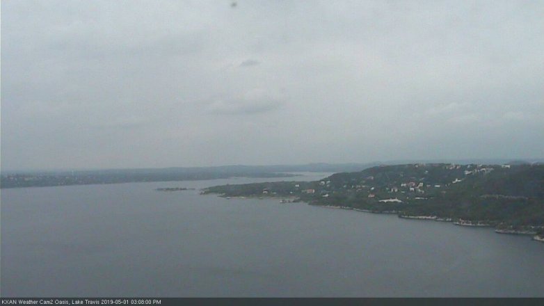 Lake Travis webcam, May 1, 2019 2:10 PM CT