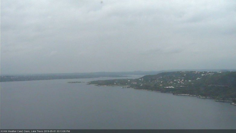 Lake Travis webcam, May 1, 2019 2:15 PM CT