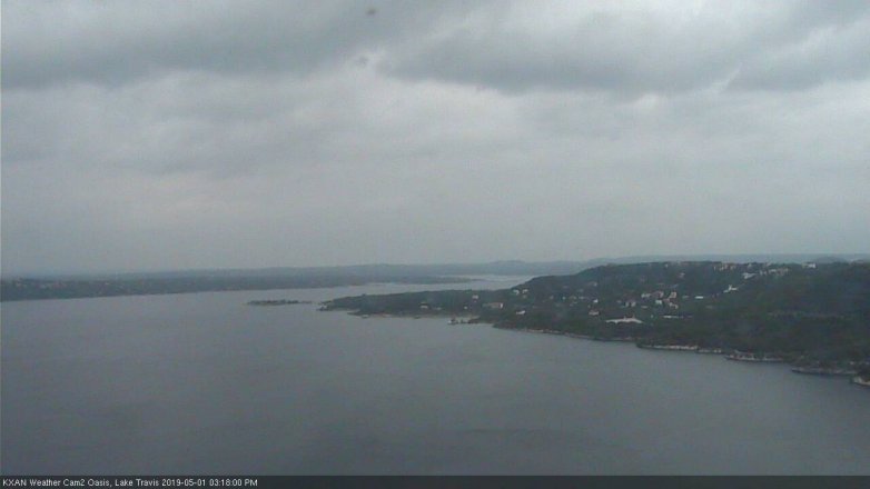 Lake Travis webcam, May 1, 2019 2:20 PM CT