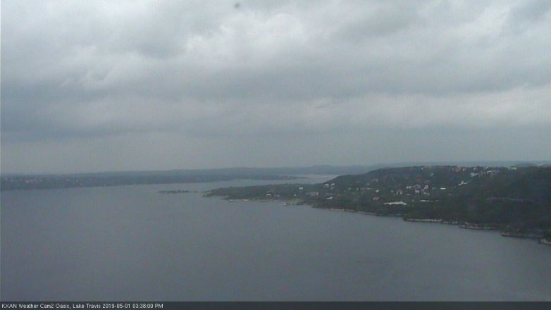 Lake Travis webcam, May 1, 2019 2:40 PM CT