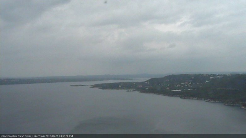 Lake Travis webcam, May 1, 2019 3:00 PM CT