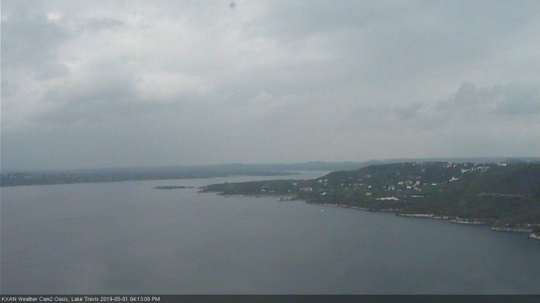 Lake Travis webcam, May 1, 2019 3:15 PM CT