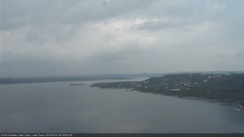 Lake Travis webcam, May 1, 2019 3:20 PM CT