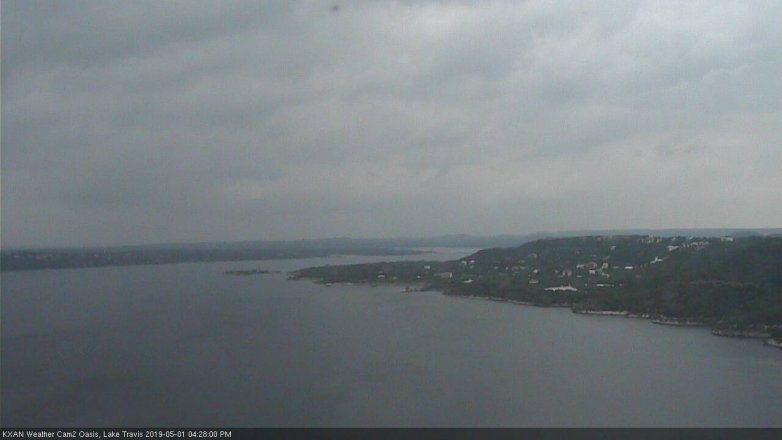 Lake Travis webcam, May 1, 2019 3:30 PM CT
